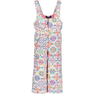 Obermeyer Snoverall Print Snow Bibs Little Girls' 2 Obermeyer Snoverall Print Snow Bibs Little Girls' - Image 2