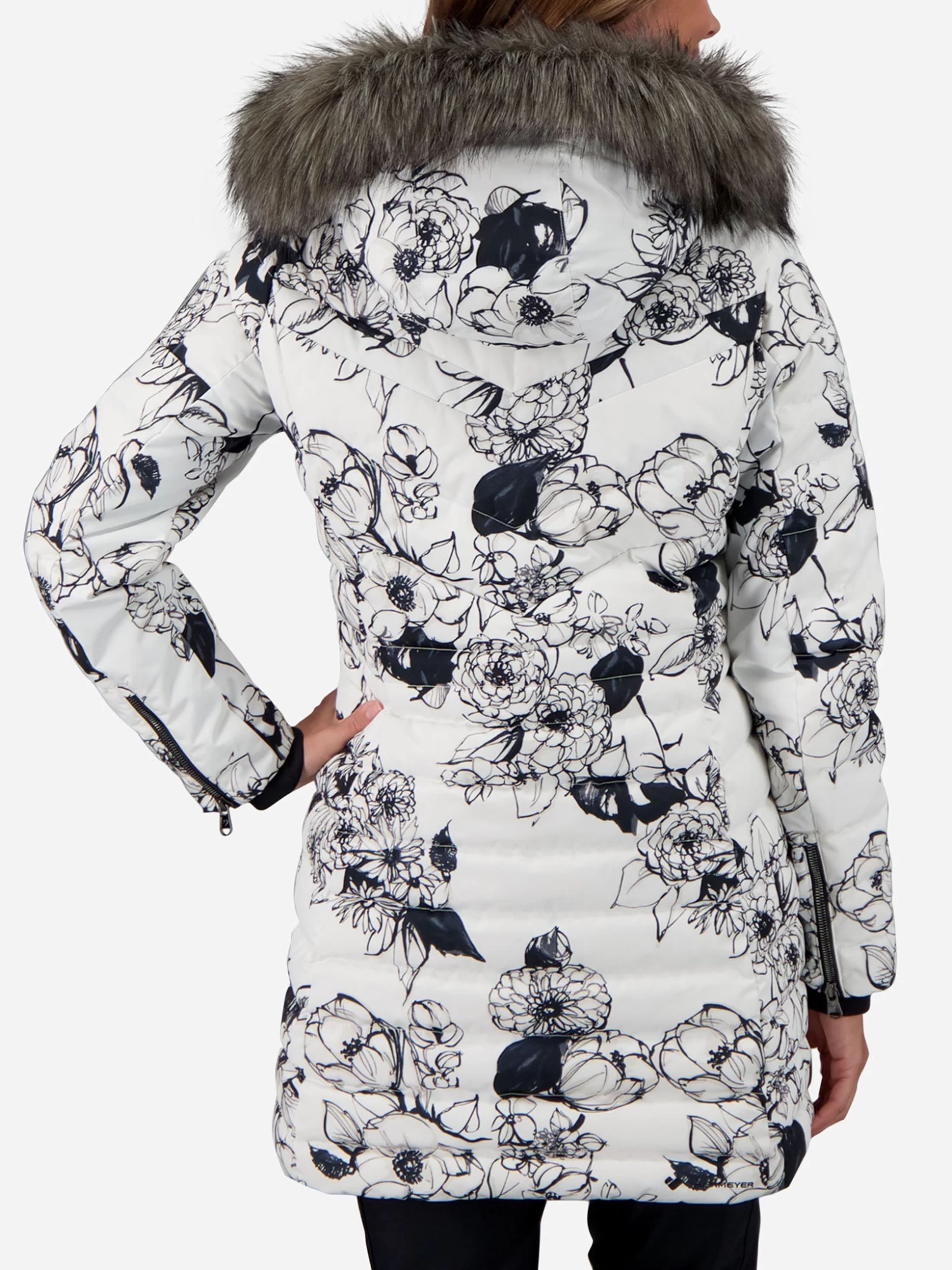 Obermeyer Women's Blossom Down Parka With Faux Fur 3 Obermeyer Women's Blossom Down Parka With Faux Fur - Image 3