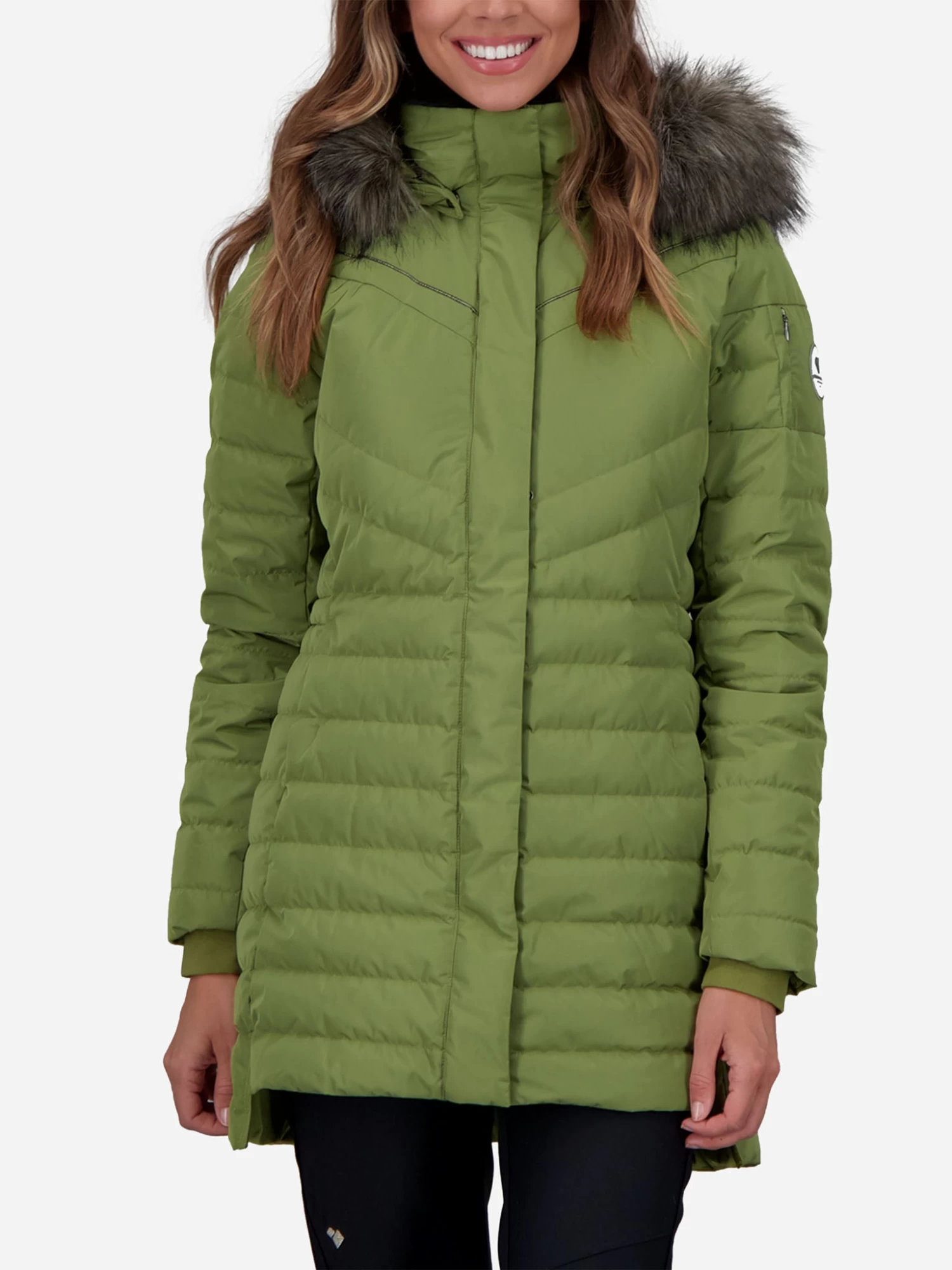 Obermeyer Women's Blossom Down Parka With Faux Fur 5 Obermeyer Women's Blossom Down Parka With Faux Fur - Image 5