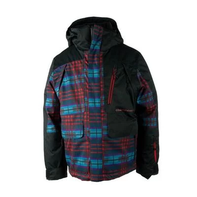 Obermeyer Cast Jacket El Wolf Plaid Teen Boys' 1 Obermeyer Cast Jacket El Wolf Plaid Teen Boys'