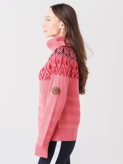 Obermeyer Women's Lily Turtleneck Sweater -Obermeyer Sales Store 16051xJUSTPEACHYxAlt2 50777365