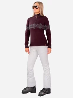 Obermeyer Women's Rebecca 1/2 Zip Sweater -Obermeyer Sales Store 16054xREIGNCHECKxAlt2 76453168