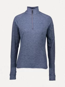 Obermeyer Women's Discover 1/4 Zip Baselayer -Obermeyer Sales Store 19025 intotheblue