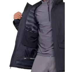 Obermeyer Ridgeline Jacket W/ Faux Fur - Men's -Obermeyer Sales Store 21110 ALT2