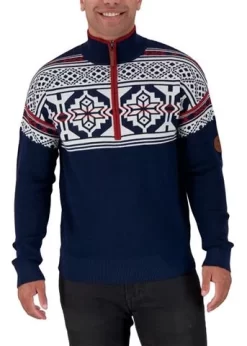 Obermeyer Men's Fritz Â½ Zip Sweater