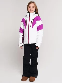 Obermeyer Girls' Gray Jacket 7 Obermeyer Girls' Gray Jacket -Obermeyer Sales Store 31045 whitealt1