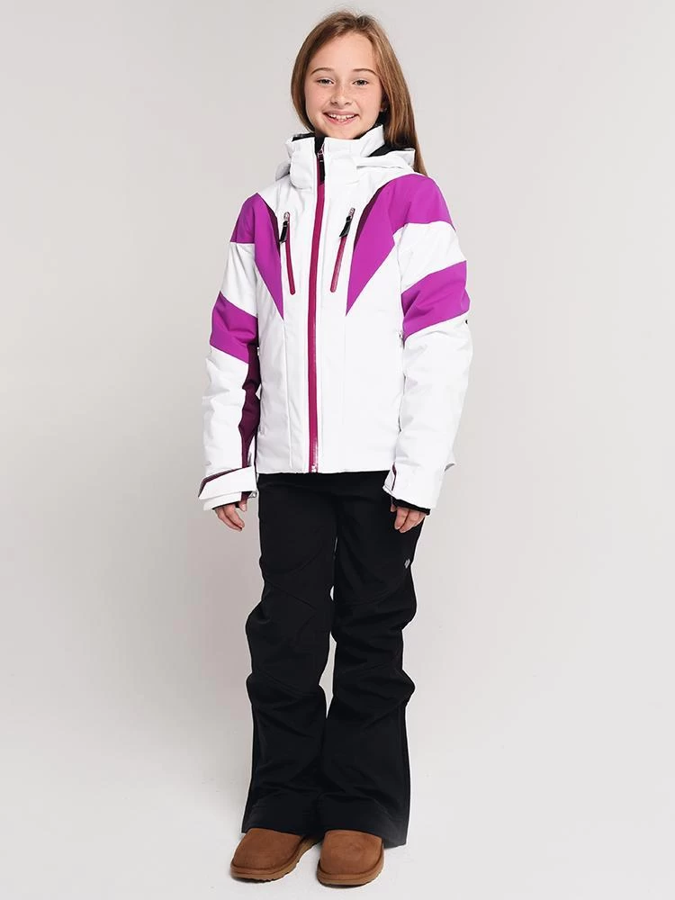 Obermeyer Girls' Gray Jacket 3 Obermeyer Girls' Gray Jacket - Image 3