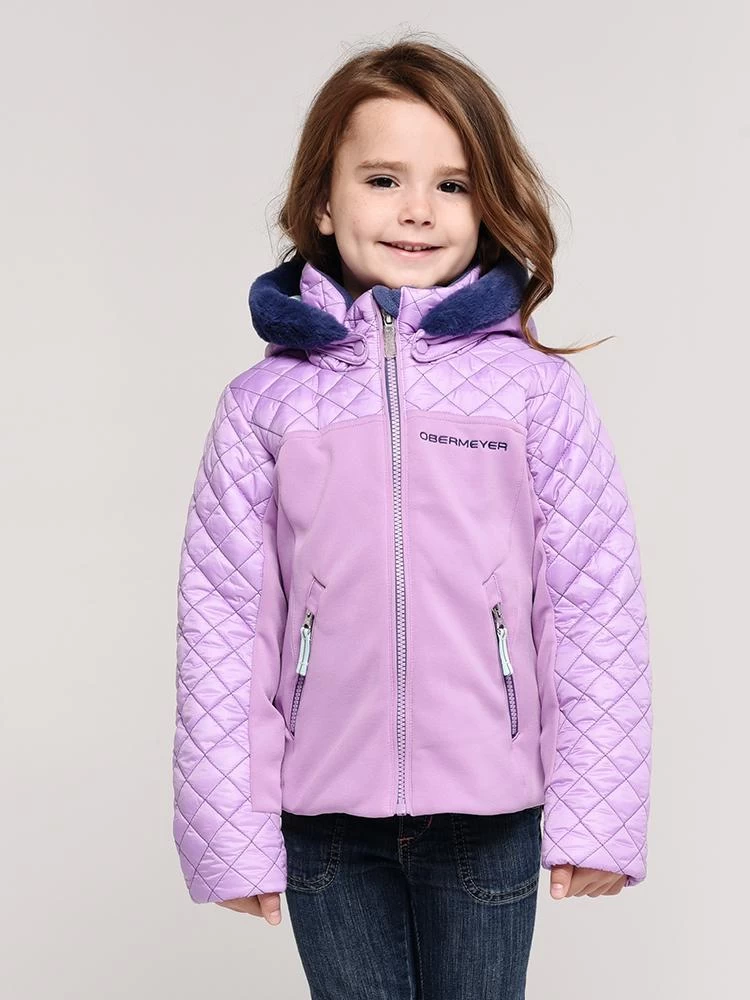 Obermeyer Girls' Polonaise Hybrid Jacket 1 Obermeyer Girls' Polonaise Hybrid Jacket