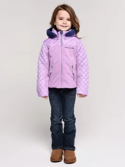 Obermeyer Girls' Polonaise Hybrid Jacket 7 Obermeyer Girls' Polonaise Hybrid Jacket -Obermeyer Sales Store 54008 violettaalt1