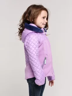 Obermeyer Girls' Polonaise Hybrid Jacket 8 Obermeyer Girls' Polonaise Hybrid Jacket -Obermeyer Sales Store 54008 violettaalt2