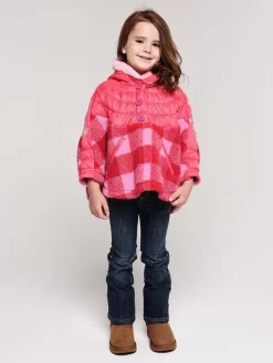 Obermeyer Girls' Minuet Cape -Obermeyer Sales Store 57025 pinkoutalt2