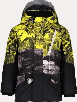 Obermeyer Little Boys' M-Way Jacket -Obermeyer Sales Store 61042 STRATOPLAID 1a771c44 e884 4438 afca a5cf44bf0346