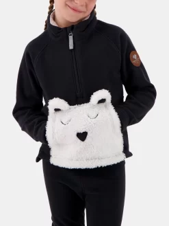 Obermeyer Little Kids' Easton Fleece Top -Obermeyer Sales Store 77033xBLACKxPrimary 13393016