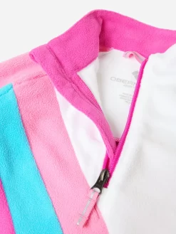 Obermeyer Girls' Morgan Fleece Top -Obermeyer Sales Store 77041xPINKPWRxAlt2 84735447
