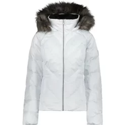 Obermeyer Bombshell Insulated Jacket Women's 5 Obermeyer Bombshell Insulated Jacket Women's -Obermeyer Sales Store 99197 WHITE SATIN m