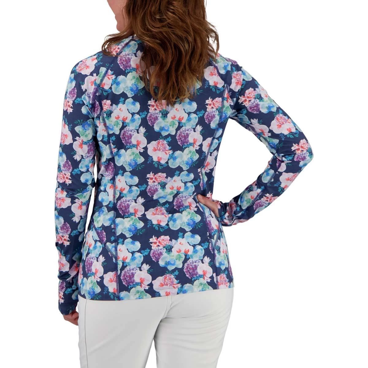 Obermeyer Women's Discover Crew Baselayer Top 2 Obermeyer Women's Discover Crew Baselayer Top - Image 2