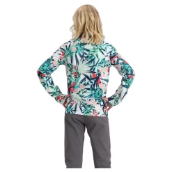 Obermeyer Girls Banff 1/4 Zip -Obermeyer Sales Store fw2324 obermeyer banffquarterzip hula 2