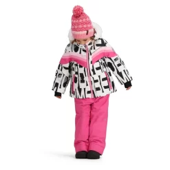 Obermeyer Toddler Girls Cara Mia Jacket W/Faux Fur -Obermeyer Sales Store fw2324 obermeyer girlscaramiajacketfauxfur blockparty 4