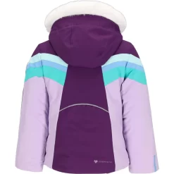 Obermeyer Toddler Girls Cara Mia Jacket W/Faux Fur -Obermeyer Sales Store fw2324 obermeyer girlscaramiajacketfauxfur upintheheir 2