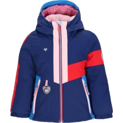 Obermeyer Toddler Girls Livia Jacket -Obermeyer Sales Store fw2324 obermeyer girlsliviajacket navy 1
