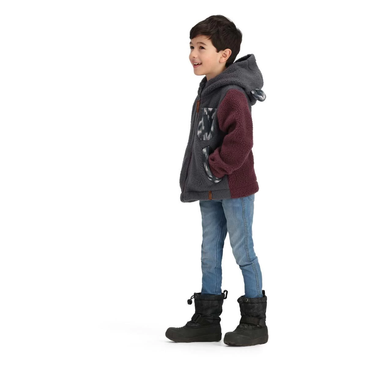 Obermeyer Toddler River Sherpa Jacket 4 Obermeyer Toddler River Sherpa Jacket - Image 4