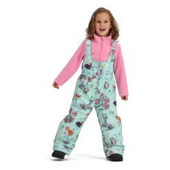 Obermeyer Toddler Girls Snoverall Print Pant -Obermeyer Sales Store fw2324 obermeyer girlssnoverallprintpant fablefloral 3