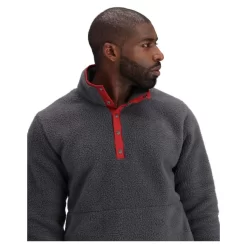 Obermeyer Boulder Fleece - Men's -Obermeyer Sales Store fw2324 obermeyer mensboulderfleece basalt 3