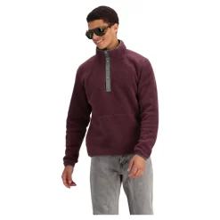Obermeyer Boulder Fleece - Men's -Obermeyer Sales Store fw2324 obermeyer mensboulderfleece huckleberry 1