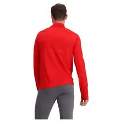 Obermeyer Flex 1/4 Zip - Men's -Obermeyer Sales Store fw2324 obermeyer mensflexquarterzip brakelight 2