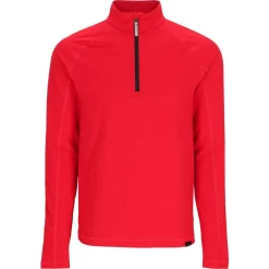 Obermeyer Flex 1/4 Zip - Men's -Obermeyer Sales Store fw2324 obermeyer mensflexquarterzip brakelight 3