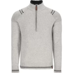 Obermeyer Gambel 1/2 Zip Sweater - Men's 11 Obermeyer Gambel 1/2 Zip Sweater - Men's -Obermeyer Sales Store fw2324 obermeyer mensgambelhalfzipsweater mercury 3