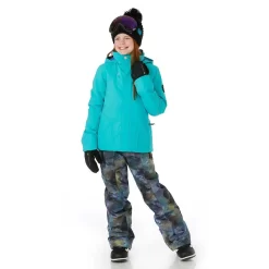 Obermeyer Girls Rylee Jacket -Obermeyer Sales Store fw2324 obermeyer teenryleejacket offtropic buck model 4