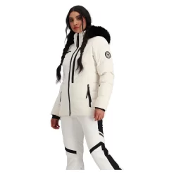 Obermeyer Circe Down Jacket - Women's -Obermeyer Sales Store fw2324 obermeyer womenscircedownjacket diamondwhite 2