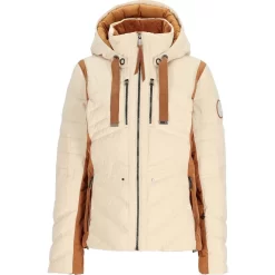Obermeyer Devon Down Jacket - Women's -Obermeyer Sales Store fw2324 obermeyer womensdevondownjacket sandbar 4