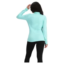 Obermeyer Discover 1/4 Zip - Women's -Obermeyer Sales Store fw2324 obermeyer womensdiscoverquarterzip cloudless 2
