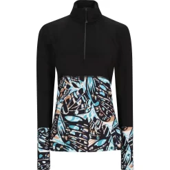 Obermeyer Discover 1/4 Zip - Women's -Obermeyer Sales Store fw2324 obermeyer womensdiscoverquarterzip mariposasm 3