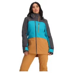 Obermeyer First Chair Jacket - Women's -Obermeyer Sales Store fw2324 obermeyer womensfirstchairjacket tealme 1