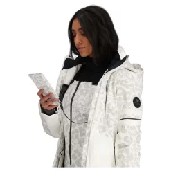 Obermeyer Platinum Jacket - Women's -Obermeyer Sales Store fw2324 obermeyer womensplatinumjacket snowcat 5