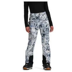 Obermeyer Printed Malta Pant - Women's -Obermeyer Sales Store fw2324 obermeyer womensprintedmaltapant treeline 1