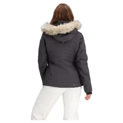 Obermeyer Tuscany Elite Jacket - Women's -Obermeyer Sales Store fw2324 obermeyer womenstuscanyelitejacket basalt 3