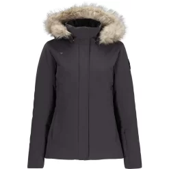 Obermeyer Tuscany Elite Jacket - Women's -Obermeyer Sales Store fw2324 obermeyer womenstuscanyelitejacket basalt 4