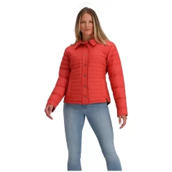 Obermeyer Women's Willa Down Shirt 14 Obermeyer Women's Willa Down Shirt -Obermeyer Sales Store fw2324 obermeyer womenswilladownshirt harvest 1