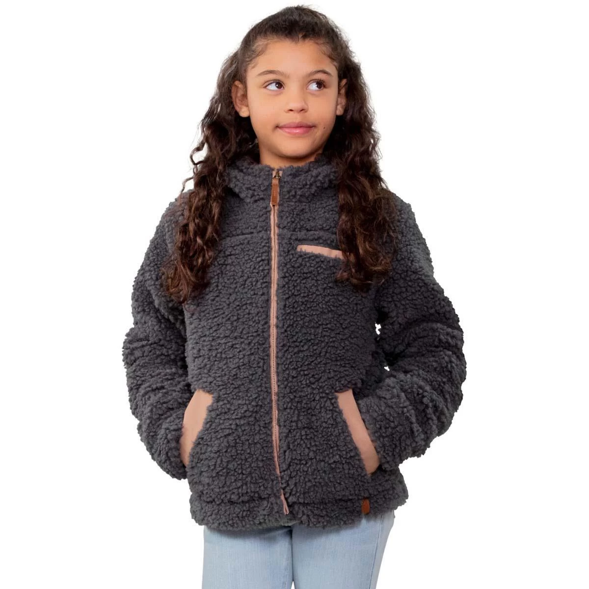 Obermeyer Teen Girls TG Amelia Sherpa Jacket 2 Obermeyer Teen Girls TG Amelia Sherpa Jacket - Image 2