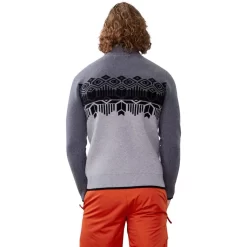 Obermeyer Men's Brady ½ Zip Sweater -Obermeyer Sales Store fw23 obermeyer mensbradyhalfzipsweater knightly 2