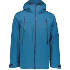 Obermeyer Men's Highlands Shell Jacket -Obermeyer Sales Store fw23 obermeyer menshighlandsshelljacket blueagave 6