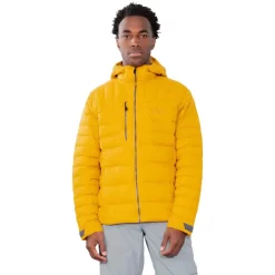 Obermeyer Men's Klaus Down Hoody -Obermeyer Sales Store fw23 obermeyer mensklausdownhoody goldenhour 1