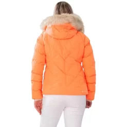 Obermeyer Women's Bombshell Jacket -Obermeyer Sales Store fw23 obermeyer womensbombshelljacket cantaloupe 2