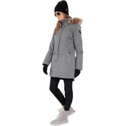 Obermeyer Women's Sojourner Down Jacket -Obermeyer Sales Store fw23 obermeyer womenssojournerdownjacket charcoal 6